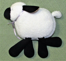 1984 Hallmark Sheep Plush 10" Lamb Ivory Black Stuffed Animal Wooly Vintage Toy - $9.45