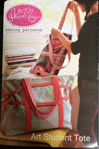 Anna Maria Art Student Tote Bag purse sewing pattern NEW! Retail $12 + Shipping - £7.91 GBP