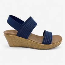 Skechers Beverlee Sheer Luck Navy Blue Womens Sandal Strappy - $44.95