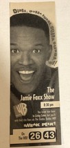 The Jamie Foxx Show Tv Guide Print Ad WB TPA12 - £4.45 GBP