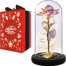 Mother Day Gift for Mom Wife - Only Galaxy Rose Flower Gifts with 6Hr Timer - Ro - £29.58 GBP