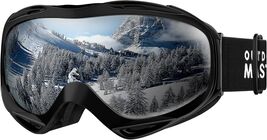 Stylish Over-Glasses Ski Goggles - Anti-Fog, Helmet Compatible, UV400 Pr... - $46.48