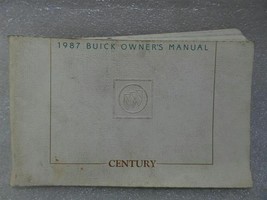 BUICK CENTURY   1987 Owners Manual 14732 - $13.85