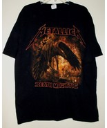 Metallica Concert Tour T Shirt Vintage 2008 Death Magnetic Size X-Large - $150.90 CAD