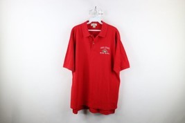 Vtg 90s Mens XL Spell Out 1997 Rose Bowl Ohio State University Football Polo USA - £35.52 GBP