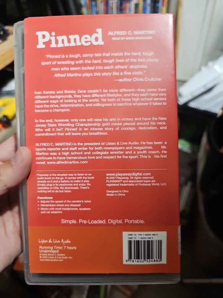 Pinned by Alfred C. Martino (2007, Audio, PLAYAWAY, Unabridged edition) Item image 2