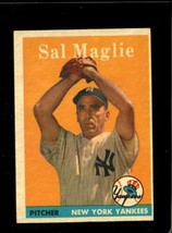 1958 TOPPS #43 SAL MAGLIE VG+ YANKEES UER *NY8399 - $9.80