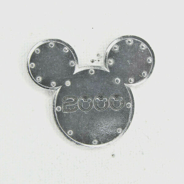Disney 2000 Applause Mickey Unlimited Silver 2000 Mickey Head  Pin#895 - $8.95