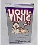 Liqui-tinic 4X Flavored Vitamin And Iron Supplement For Dogs, Cats, Pupp... - $25.53