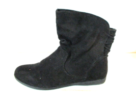 Rampage Black Suede Ankle Boots Women&#39;s 7 M (SW47) - £18.93 GBP