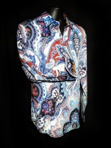 Robert Graham Devil&#39;s Treasure Paisley Long Sleeve Shirt Size Medium  NWT - £178.67 GBP