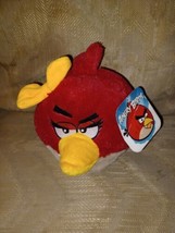 Angry Birds Commonwealth Red Girl Plush 6&quot; Good Stuff 2011 Stuffed Animal Toy... - £12.63 GBP