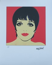 Andy Warhol signed Liza Minnelli - $990.00