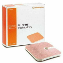 ALLEVYN Tracheostomy Non-Adhesive 9cm x 9cm Advanced Foam Wound Dressings  - £6.67 GBP+