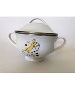 Pottery Barn REINDEER Sugar Bowl w/Lid Cupid - £31.06 GBP