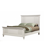 Prairie California King Shutter Panel Bed, White - $19,470.43 MXN