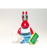 Building Mr Krabs Spongebob Squarepants Super Hero Cartoon Minifigure Cu... - €6,22 EUR