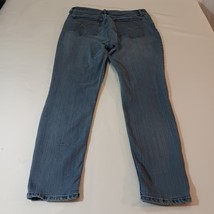 Lee Riders RN#130 Women's Distressed Denim Blue Jeans Size 14M Waist Size 32 image 10