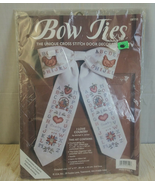 Bow Ties Cross Stitch Door Decor 08110 &quot;I Love Country&quot; 11&quot; x 17&quot; - Sampler - £12.45 GBP