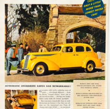 1937 Studebaker 4 Door Sedan Advertisement Automobilia Antique Car E90E1 - $29.99