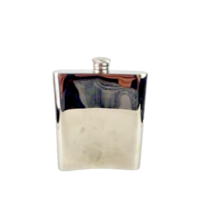 Pottery Barn Stainless Steel Flask Polished NWT - £15.03 GBP