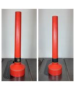 vintage eveready flashlight plastic 70s 80s large 18” for repair - $332.57 MXN