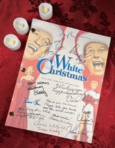 White Christmas Script Cast-Signed- Autograph Reprints- Bing Crosby - £19.74 GBP