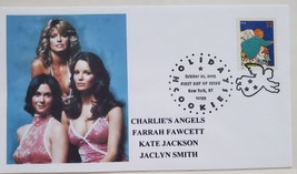 Charlie&#39;s Angels Farrah Fawcett Kate Jackson Jaclyn /smith Oct 20 2005 NYC FDC - £4.70 GBP