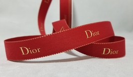 DIOR GIFT WRAP RIBBON  / SOLD BY YARD  - £12.76 GBP