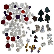 Winter Snowman Sewing Craft Button Set #11 - $10.58