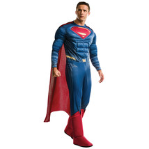 Rubie&#39;s Men&#39;s Superman Adult Deluxe Costume, As Shown, Extra-Large - £122.53 GBP