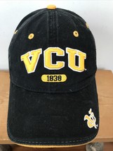 Virginia Commonwealth University Rams VCU Black Cotton Baseball Cap Hat ... - £23.97 GBP
