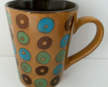 MR COFFEE Donut Cup Mug Tan Multi-Color Donuts Collectible Gift - $9.89