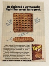 1978 Bran Chex Cereal Vintage Print Ad pa31 - £6.25 GBP