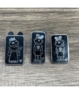 Disney Hidden Mickey 2008 Family Lot of 3 Mom Daughter Princess Pin KG JD - $13.86 CAD