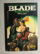 RICHARD BLADE #37 Warriors of Latan by Jeffrey Lord (1984) Pinnacle pb 1st - £11.86 GBP