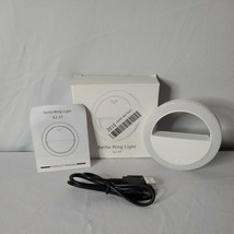 XJ-17 40 LED Camera Selfie Ring Light Clip 3500K-6500K for Mobile Phone Makeup - £7.91 GBP