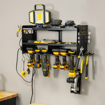 TOOL ORGANIZER STORAGE FOR GARAGE STORE POWER TOOLS RACK STORING WALL MO... - $86.99