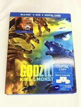 Godzilla: King of the Monster (Blu-Ray/DVD, Aug 2019, 2 Discs) - £3.89 GBP