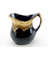 Dark Brown Drip Glaze Cream Pitcher, Robinson Ransbottom, Roseville Ohio... - £15.35 GBP