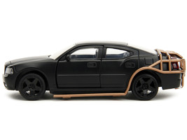 2006 Dodge Charger Matt Black w Outer Cage Fast & Furious Series 1/32 Diecast Ca - $20.44