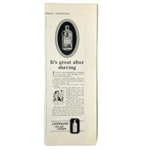 Vintage 1923 Listerine The Safe Antiseptic Print Ad Lambert Pharmacal Co... - £5.18 GBP