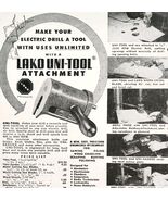 1948 Lakeview Lako Uni Tool Attachment Advertisement Universal Tool Vint... - $365.23 MXN