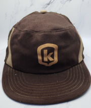 Keltgen Seed Mesh Trucker Snapback Hat Company Logo Made In USA Farmer Cap - $14.84