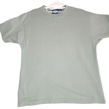 Dockers Mens T-Shirt Gray Size Large 100% Cotton Short Sleeve Pullover Logo - £3.59 GBP