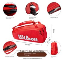 2022 tennis  accessories men women Tennis badminton  bag tennis backpack for 6-1 - £303.99 GBP