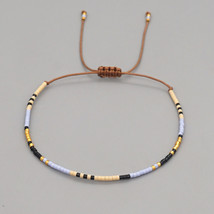 Go2Boho Miyuki Beaded Bracelet for Women Delica Beads Simple Pulseras Femme Jewe - £10.00 GBP