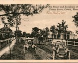 1917 Postcard Cotuit Massachusetts MA Sea Street Cars Horace Sears Resid... - $29.65