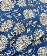 Indian Block print Fabric By the Yard, Dress fabric, Boho Fabric Indian ... - $236.94 MXN+