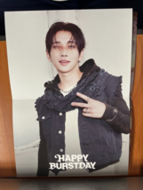 SEVENTEEN Official KTOWN4U POB Folded Poster &#39;HAPPY BURSTDAY&#39; Kpop - $17.48 CAD